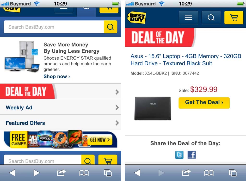 Недостаточная информированность: У Best Buy не получилась предоставить достаточно информации по своему «Предложению дня» Недостаточная информированность: У Best Buy не получилась предоставить достаточно информации по своему «Предложению дня»